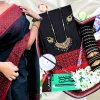 Black saree , tangailer saree কালো কালার  শাড়ি, গিফট প্যাকেজ