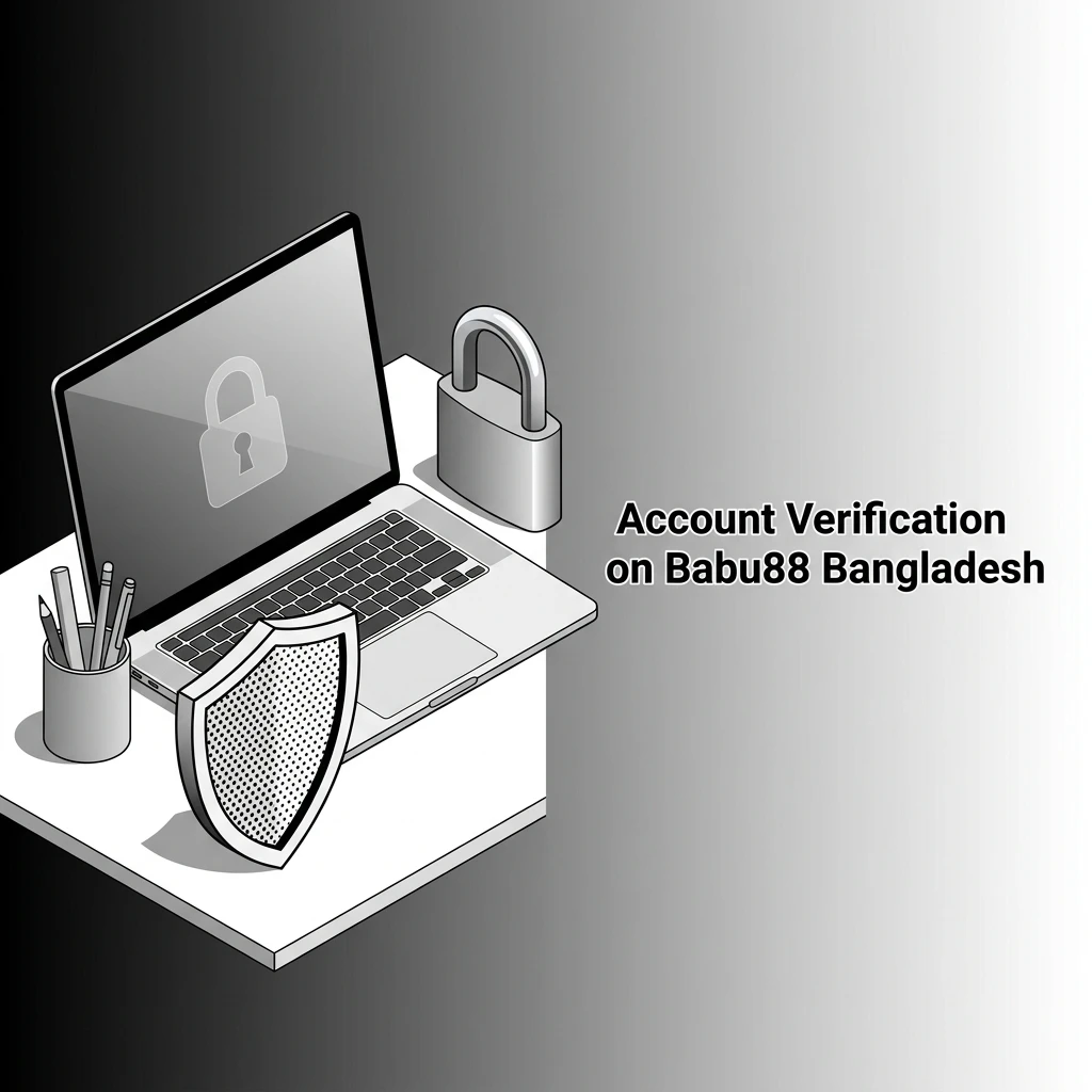 Babu88 Bangladesh account verification steps showing ID upload and payment method confirmation process