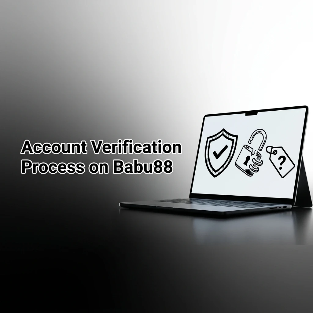Babu88 account verification process showing identity document upload and address confirmation steps for full access