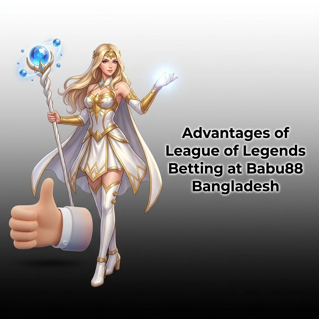 Babu88 Bangladesh League of Legends betting advantages including bonuses, local payments, and mobile app