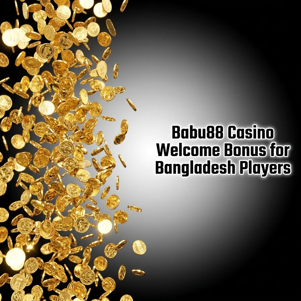 Babu88 Casino welcome bonus offering 100% slots bonus up to ৳18,000 or sports bonus up to ৳13,000 for Bangladesh players