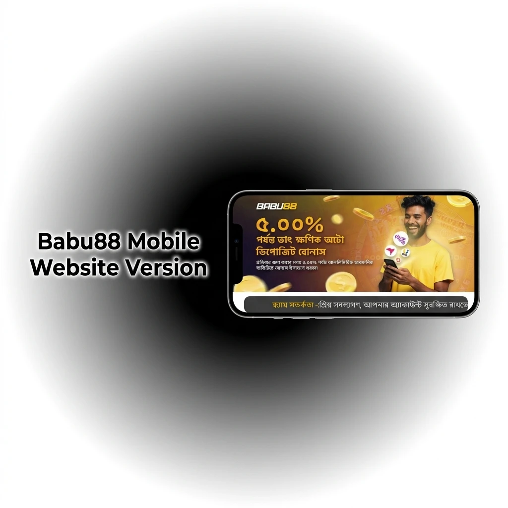 Babu88 mobile website version accessible on smartphone and tablet without download or installation for betting and casino games