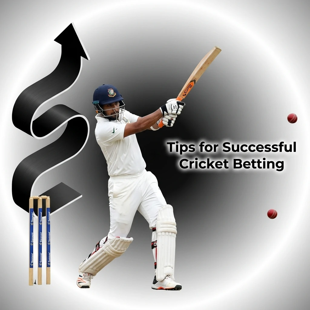 Practical tips for successful cricket betting including team form, pitch conditions, and bankroll management strategies