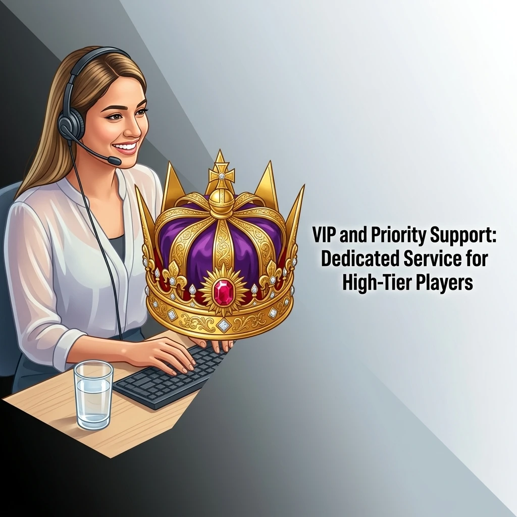 VIP priority support for high-tier players offering dedicated account managers, faster response times, and personalised assistance