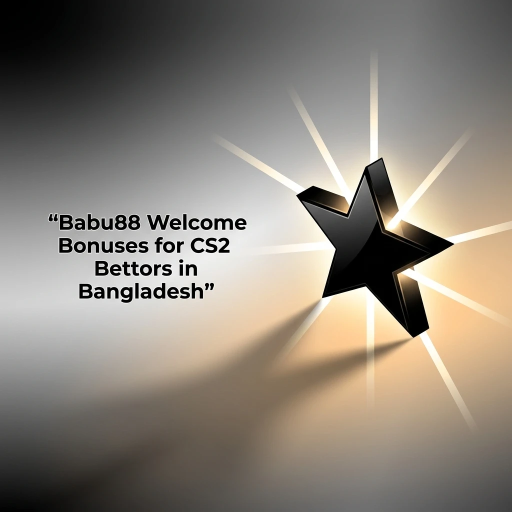 Babu88 welcome bonus for CS2 bettors in Bangladesh offering 100% sports bonus up to BDT 13,000 on first deposit