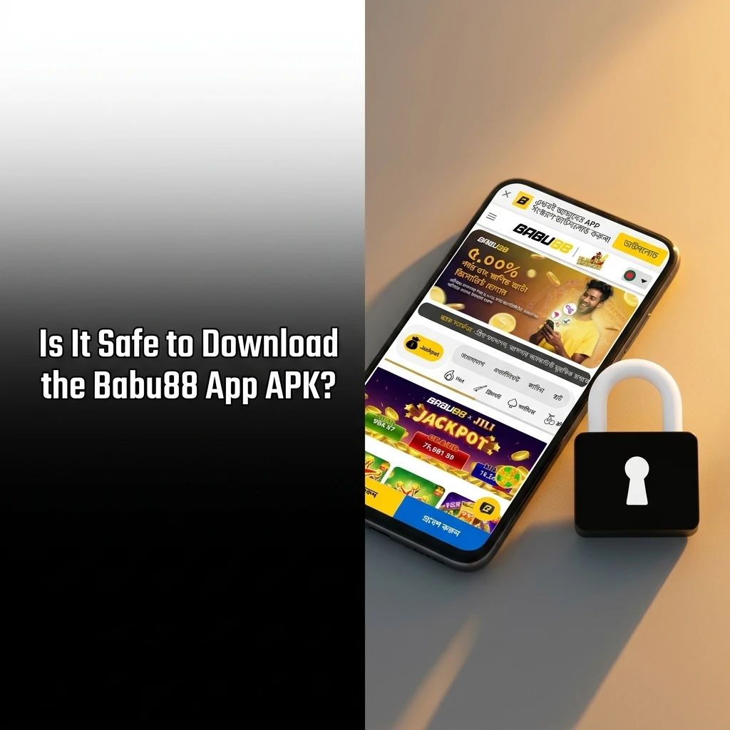Babu88 app APK download safety with SSL encryption and Curacao eGaming licence protection on official page