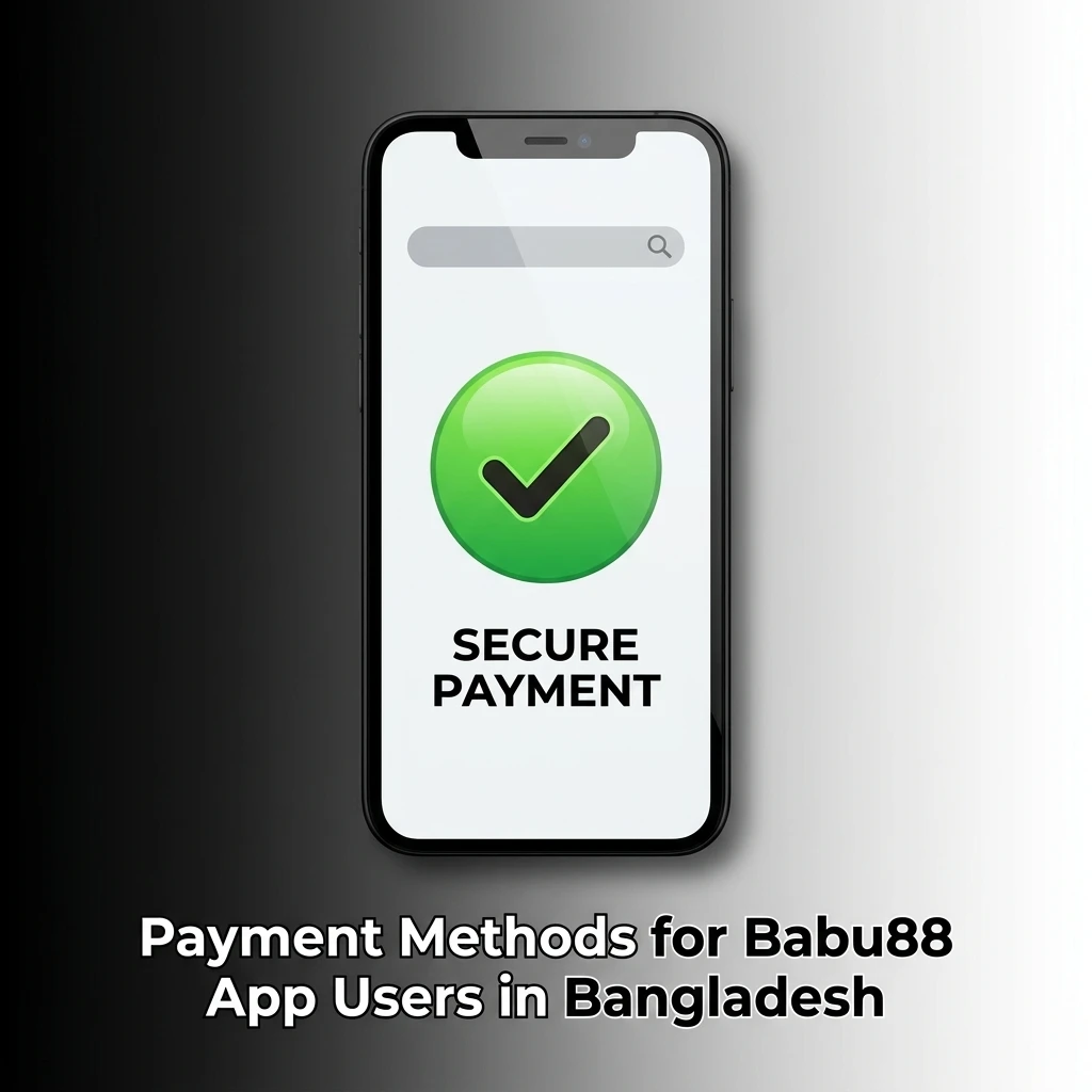 Babu88 app payment methods in Bangladesh including bKash, Nagad, and Upay with ৳500 minimum deposit