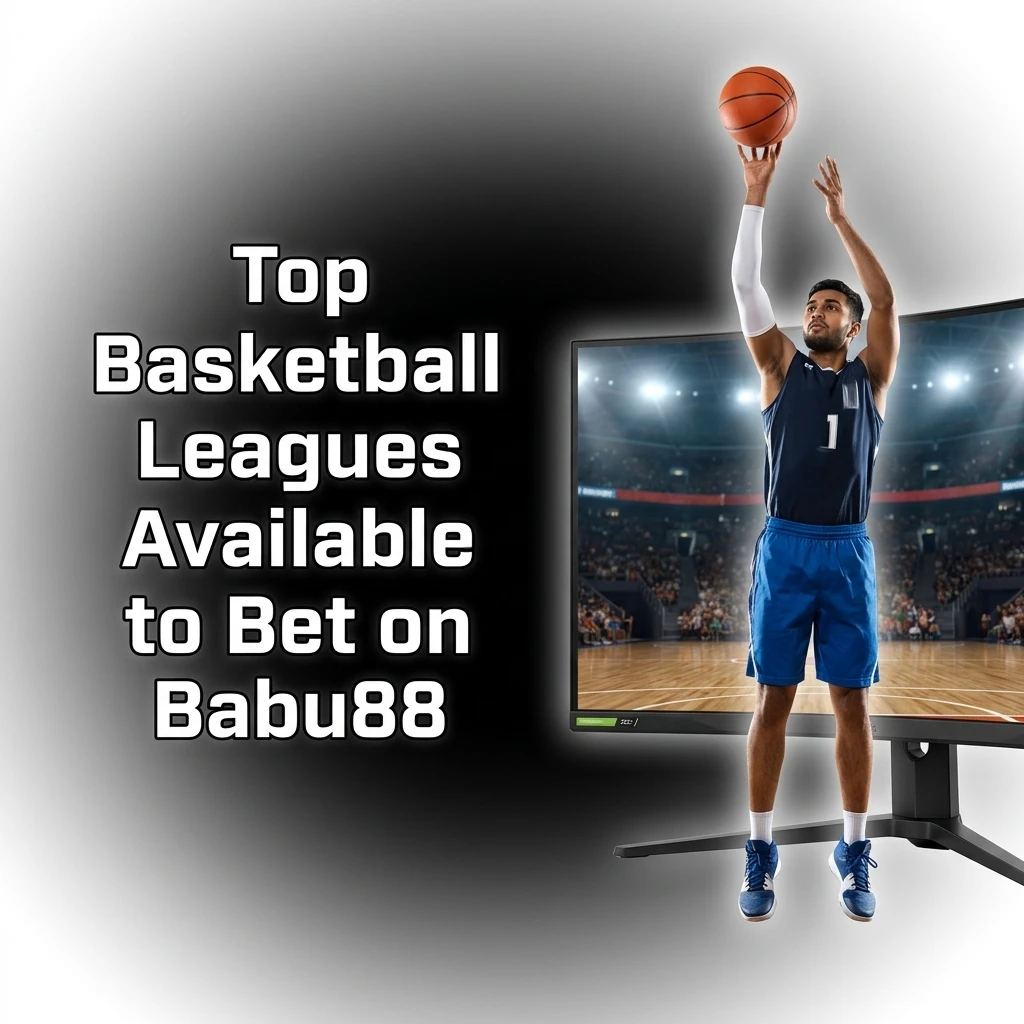 Top basketball leagues to bet on Babu88 including NBA, EuroLeague, FIBA, NCAA, NBL, CBA, and BSL year-round