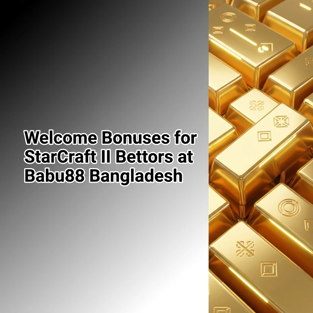 Babu88 Bangladesh welcome bonuses for StarCraft II bettors showing 100% Sports and Slot Bonus offers up to BDT 18,000
