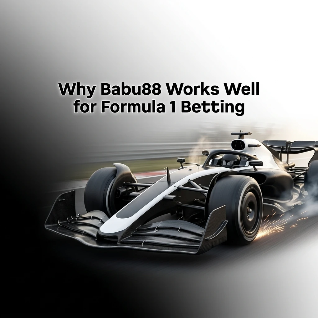 Babu88 Formula 1 betting platform features for Bangladesh users showing F1 markets, live odds, and BDT payments