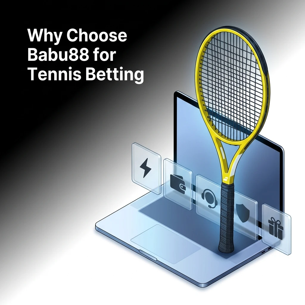 Babu88 tennis betting features including live markets, BDT deposits, mobile access, and competitive odds for Bangladeshi players